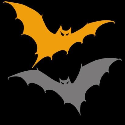 Angry Bats 2-piece Stencil Kit