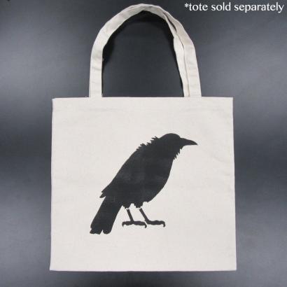Crow Pillow & Tote Stencil