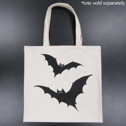 Angry Bats Pillow & Tote Stencil