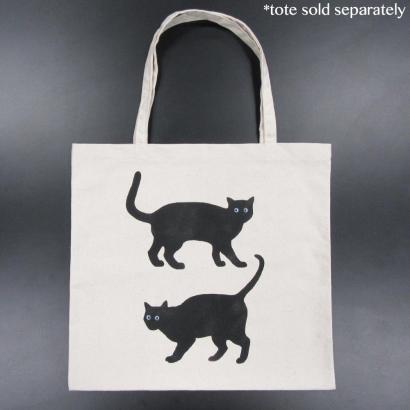 Black Cats Pillow & Tote Stencil
