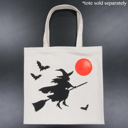 Witch Pillow & Tote Stencil