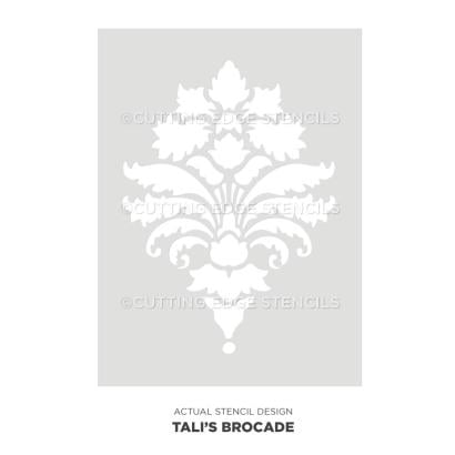 Tali's Brocade Stencil