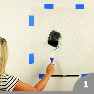 Easy stenciling Instructions with pictures! Learn How To Stencil from Pros